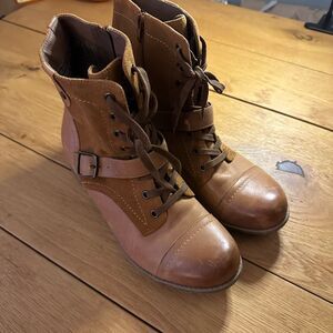 Abeo verity brown boots leather 10n